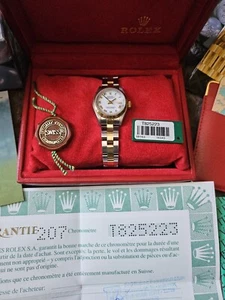ROLEX Stainless Steel & 18K Yellow Gold 26mm Datejust 69163 Box&Paperwork - Picture 1 of 15