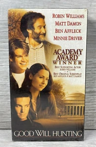 Good Will Hunting (VHS 1997) Robin Williams Matt Damon Brand New\Factory Sealed - Picture 1 of 6