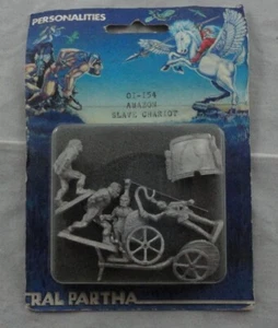 Ral Partha Imports 01-154 Amazon Slave Chariot Pewter Fantasy Miniatures - Picture 1 of 1