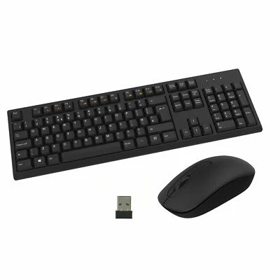 CIT EZ-Touch Wireless Keyboard and Mouse Set For PC Laptop USB Dongle UK layout - Image 1 of 4