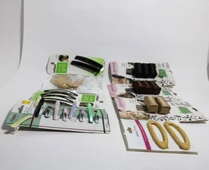 Hair Accessories Lot Scunci, Poufs, Barrettes, Clips - Picture 1 of 10