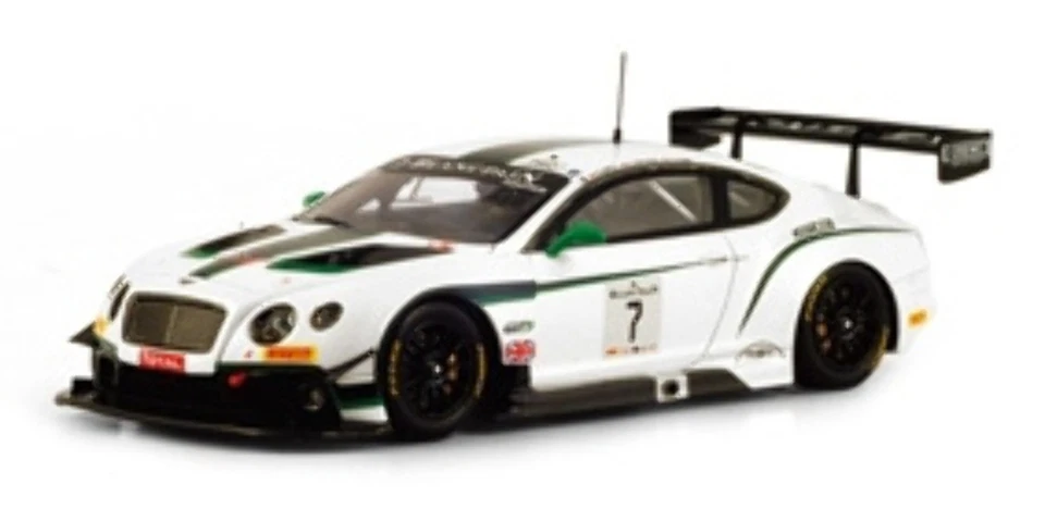 True Scale 1/43 BENTLEY GT3 #7 BLANCPAIN GT TOTAL 24H SPA 2014 - Immagine 1 di 1