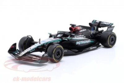 FORMULA 1 MERCEDES AMG W15 SEASON CAR 2024 AUTO 1:43 BURAGO GEORGE RUSSELL - Immagine 1 di 2