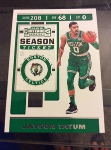 2020 Panini Contenders Jayson Tatum #43 Top Zustand Investor Card - Bild 1 von 4