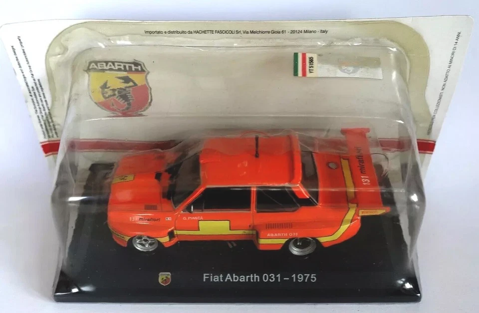 FIAT ABARTH 031 1975 - ABARTH COLLECTION - 1:43 - Immagine 1 di 1