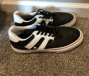 Emerica Shoes Tilt G6 Vulc - Black/White SZ 10 - Picture 1 of 4
