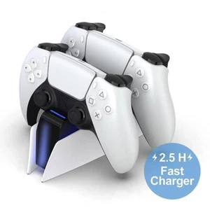 Ps5 Type-c Dualsense Charging Station- Dual Dock Charger for Wireless Controller - Picture 1 of 27