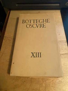Caetani (ed.): Botteghe Oscure, Quaderno XIII 1954 Very Good Literary Criticism - Picture 1 of 1