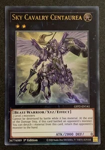 Sky Cavalry Centaurea | GFP2-EN141 | Ultra Rare | 1st Edition | YuGiOh TCG - Picture 1 of 3