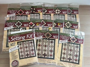 Jo-Ann Quilt Blocks "Quilter's Basket" COMPLETE 1-12 Months & Setting Kit - Picture 1 of 7
