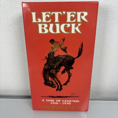 Let’er Buck A Time Of Legends 1910-1930 History Of The Pendleton Round-up VHS - Image 1 of 4