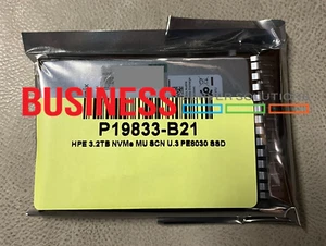 HPE 3.2TB NVMe MU SCN U.3 PE8030 SSD P19833-B21 - Picture 1 of 1