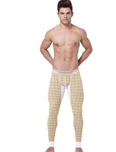 U.S. Stock - sexy SEOBEAN Men's Cotton Long Johns Underwear Leggings Size M - Picture 1 of 6
