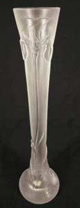 D'Argental Iris Cameo Glass for Riedel Crystal Signed & Numbered Vase 150/149 - Picture 1 of 17