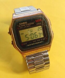 Casio Electronic Wrist Watch Vintage 80s.