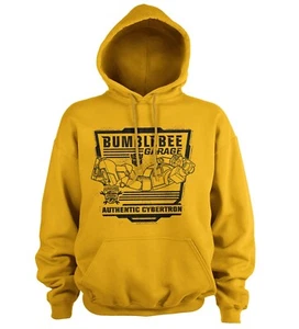 Officially Licensed Transformers Bumblebee Garage Hoodie S-XXL Sizes - Picture 1 of 1
