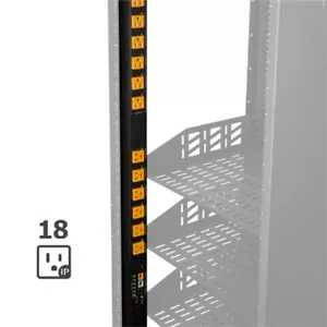 WattBox WB-800VPS-IPVM-18 - IP Vertical Power Strip, 18 Controlled Outlets - Picture 1 of 1
