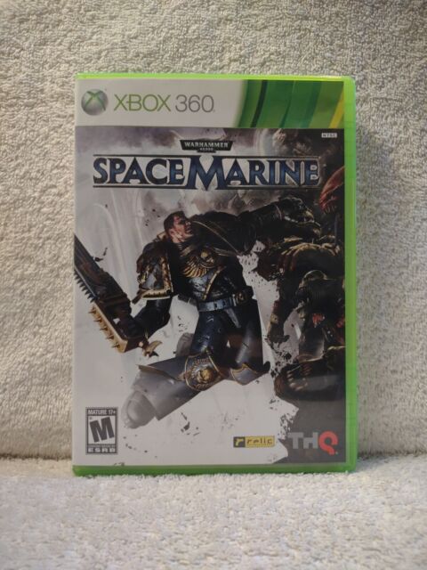 Warhammer 40k espaço marinho (xbox 360) usado rus xbox 360 jogo passar jogo  console usado jogo