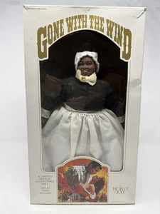 World Doll Lo que el viento se llevó vestido negro 61061 muñeca edición limitada 1989, nueva en caja. - Imagen 1 de 8