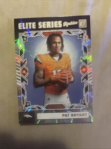 2025 Panini Donruss Elite Series Rookies Pat Bryant BRONCOS - Picture 1 of 2
