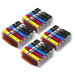 20 Ink Cartridges for Canon PIXMA TS6250 TS705a TS8251 TS8352a TS9155 - XL Set - Picture 1 of 6