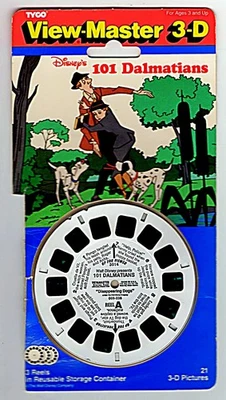 1991 VIEW-MASTER #3014 "DISNEY'S 101 DALMATIANS" 3-REEL RACK PACK - Image 1 of 3
