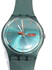 A Superb 2011 Swatch Watch "GRAPE REBEL" SUOG703 New Battery, Exc Cond, Working - Picture 1 of 10