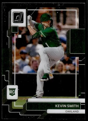 2022 Panini Chronicles Clearly Donruss Kevin Smith Rookie Toronto Blue Jays #23 - Image 1 of 2