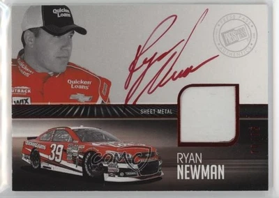 2013 Press Pass Redline Relic Auto Red /99 Ryan Newman #RRSE-RN Auto - Image 1 of 2