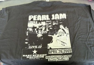 PEARL JAM - T-shirt esclusiva RSD 2025 2XL - 20th Easy Street eddie vedder XXL - Foto 1 di 2