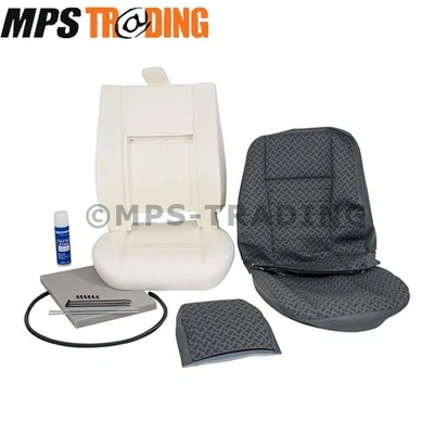 Land Rover Defender Asiento Exterior Delantero Techno Tela Re-Ajuste Kit DA5628 Foto 1 de 4