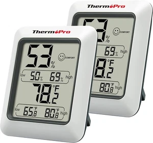 TP50 2 Stück Digitales Hygrometer Innenthermometer - Bild 1 von 2