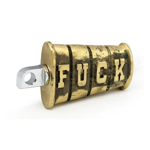 ZÜNDPEDAL FÜR HARLEY DAVIDSON WANNABE CHOPPERS KICK STARTER PEDAL BRASS - Bild 1 von 2