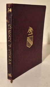 VENUS UND ADONIS, William Shakespeare, 1901 Leder, Buch, Schauspieltempel - Bild 1 von 13