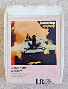 Uriah Heep  Salisbury  8-track cartridge   Island Y8I 9152  UK 1971 - Picture 1 of 6
