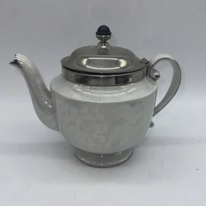 Vintage Hingetop TeaPot Royal Rochester Studios Art Deco Iridescent Lusterware - Picture 1 of 12