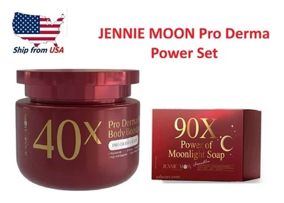 Jennie Moon 90X Jabón Power of Moonlight 130gr y JENNIE MOON Booster 250gr SET Foto 1 de 4