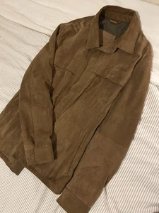 Massimo Dutti suede jacket mens (large) - Picture 1 of 6