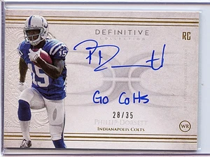 2015 - Topps - Difinitive - Instription - Phillip Dorsett          (028/035) - Picture 1 of 1