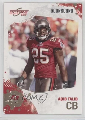 2010 Score Scorecard /499 Aqib Talib #274 - Image 1 of 2