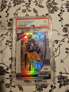 Selecciones del draft Panini Prizm 2020 - Justin Jefferson #126 Silver Prizm (RC) - Imagen 1 de 2