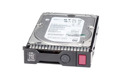 HPE 6TB 12G SAS HDD 7.2k, 3.5 Zoll LFF Festplatte für Server, 512e MDL DS SC - Bild 1 von 4