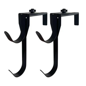 Adjustable Pool Pole Hanger/Hook, 2 Pcs Aluminum Pool Fence Hook, Double Pool... - Picture 1 of 6
