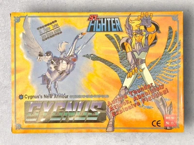 1990's Vintage Saint Seiya St Fighter H-6608 Golden Cygnus Hyoga New Armour Ver - Image 1 of 3