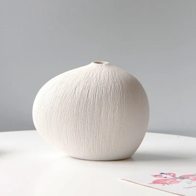  Blumenvase Modern Blumentopf Aus Keramik Einzigartige Designvase - Bild 1 von 4