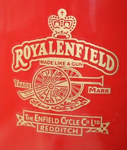Tank Helmet Frame GOLD stickers decals to fit ROYAL ENFIELD - Picture 1 of 2