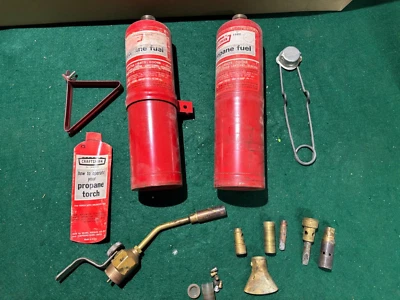 Vintage Sears Craftsman Propane Torch Kit and Fittings Made in USA - Image 1 of 4