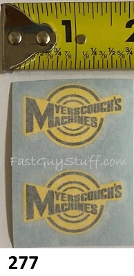 Myerscough's Small Vintage RM YZ KX CR 125 250 360 400 500 VMX AHRMA Old School - Image 1 of 4