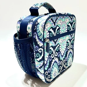 Fiambrera clásica Pottery Barn PB Teen Gear Up Bella azul cachemira - Imagen 1 de 7