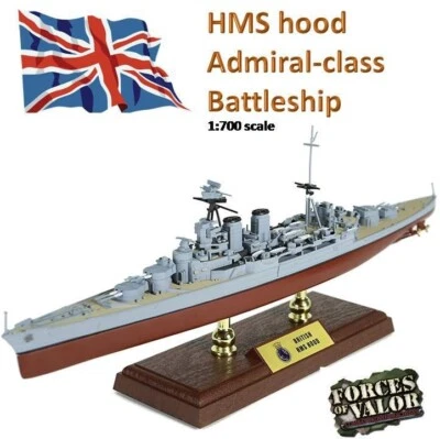HMS Hood Admiral-class Battle ship, Denmark Strait Battle FOV 1:700 861002A - Image 1 of 4
